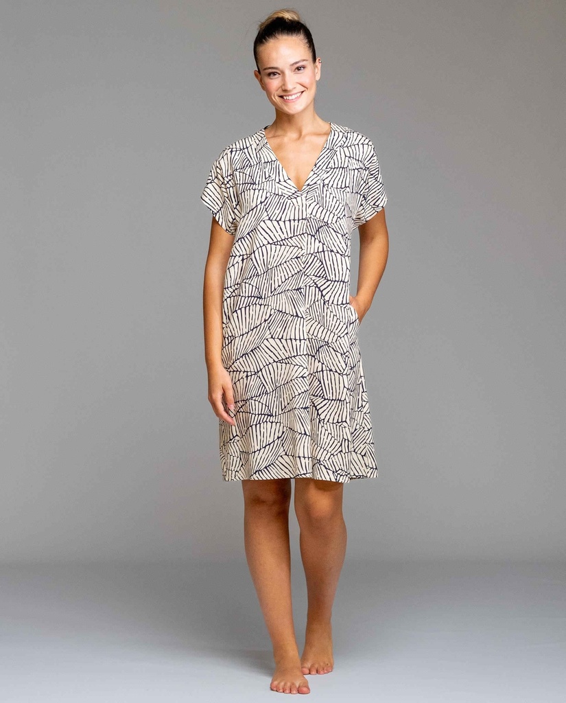 Vestidos De Manga Corta EGATEX