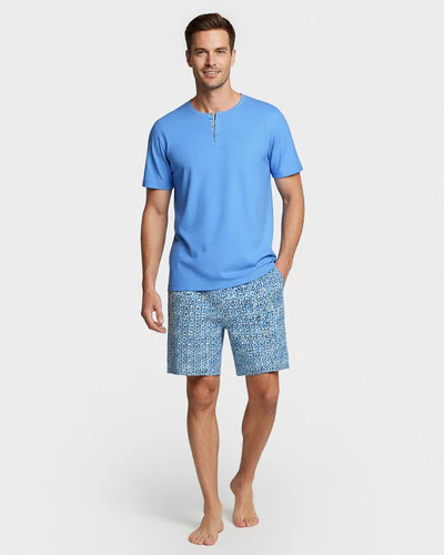 Pijama De Chico Corto En Algodón IMPETUS, IM1513P0700