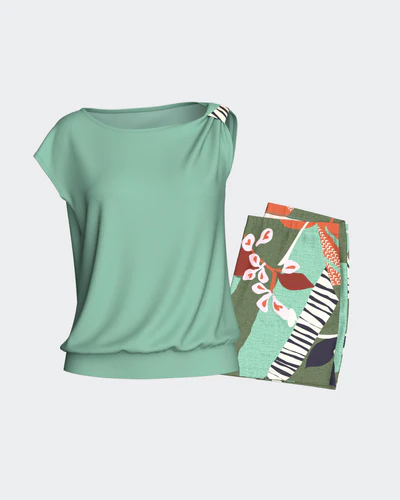 Pijama De Chica Corto En Modal IMPETUS, IM8531P5400