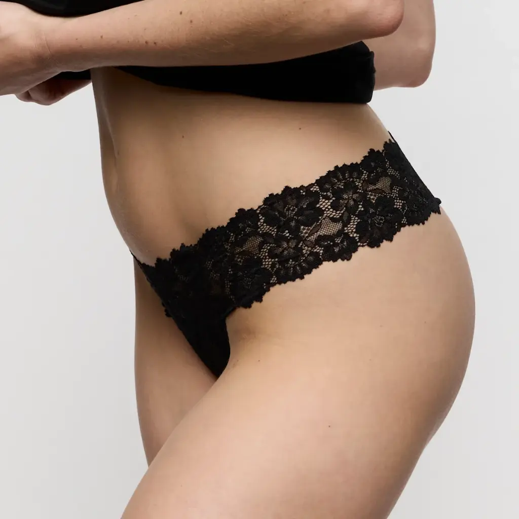 Tanga Soft Studio MARIE JO, Negro
