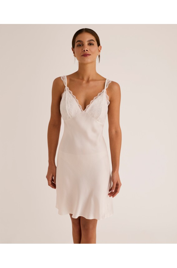 Camisón Corto Lencero SELMARK Manuela
