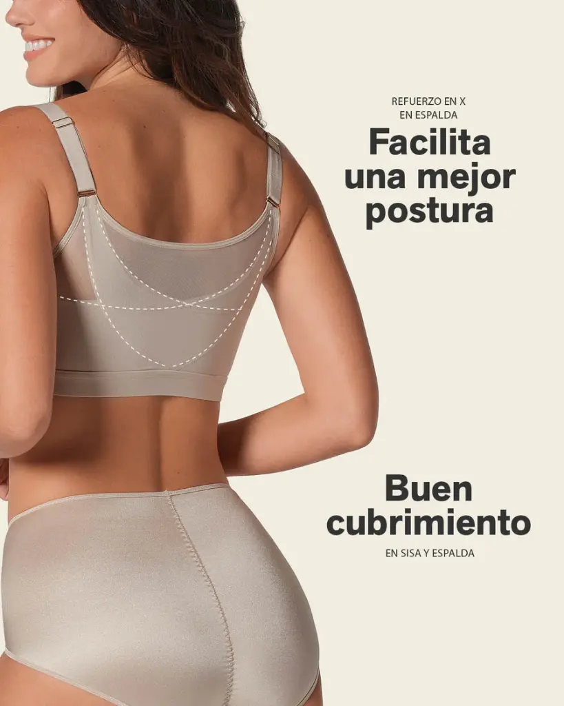 Sujetador Facilitador De Postura Con Copas En Espuma Multi/Benefit LEONISA