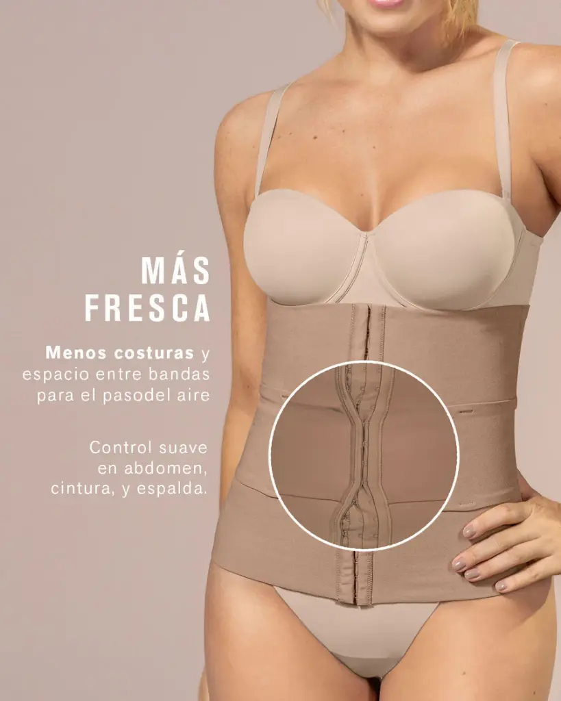 Faja Cinturilla Moldeadora Con Bandas Anatómicas LEONISA
