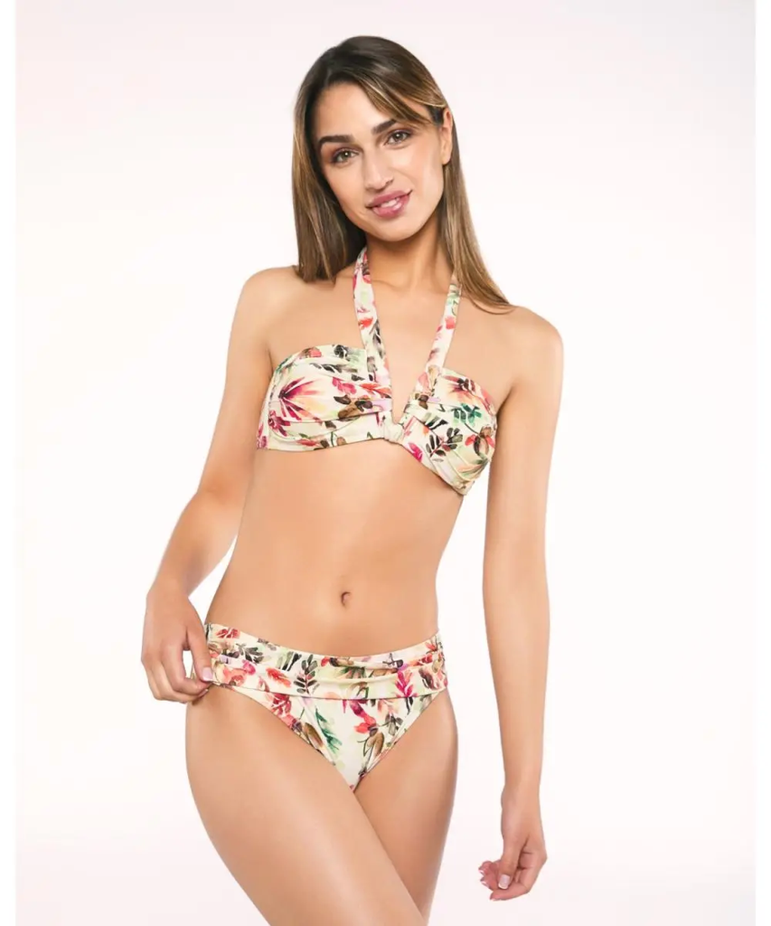 Bikini Parte De Arriba De Bando Con Foam RED POINT, Beth