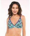 Bikini Parte De Arriba Con Aro Y Con Foam Gina RED POINT