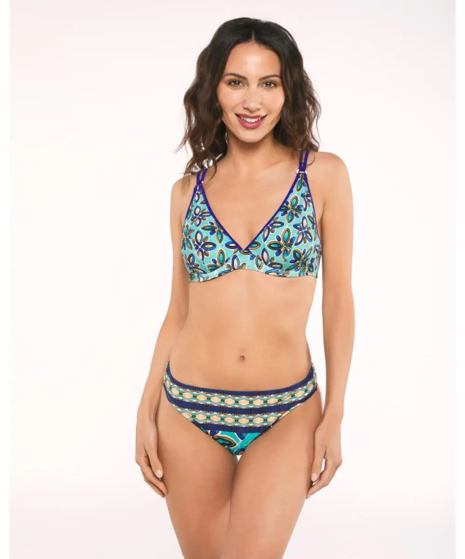 Bikini Parte De Arriba Con Aro Y Con Foam Gina RED POINT