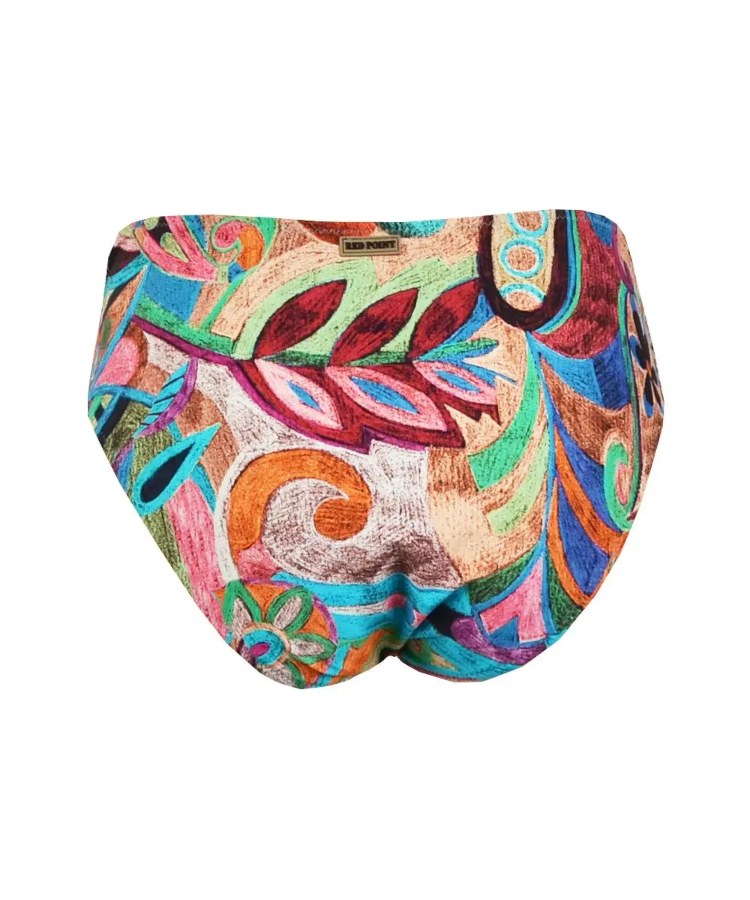 Bikini Parte De Abajo Alta Regulable, RED POINT Abby