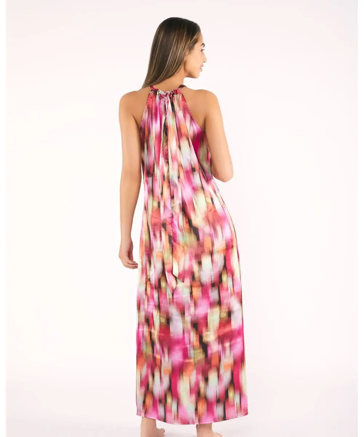 Vestido Largo De Tirantes Bindy RED POINT