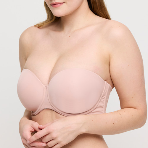 Sujetador Sin Tirantes Reductor Con Aro Y Foam PRIMADONNA Figuras