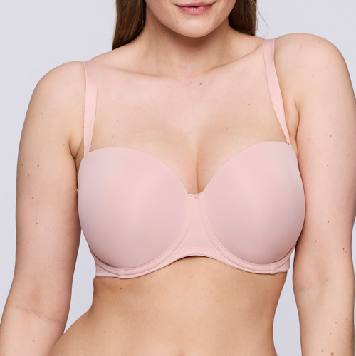 Sujetador Sin Tirantes Reductor Con Aro Y Foam PRIMADONNA Figuras