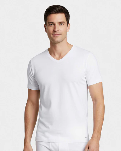 Camiseta Chico Thermo Reguladora Manga Corta Cuello Pico IMPETUS Innovation