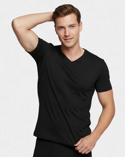 Camiseta Chico Thermo Manga Corta Cuello Pico IMPETUS