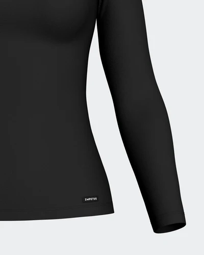 Camiseta Chica Thermo Manga Larga Cuello Redondo IMPETUS