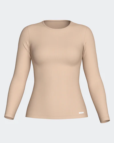 Camiseta Chica Thermo Manga Larga Cuello Redondo IMPETUS