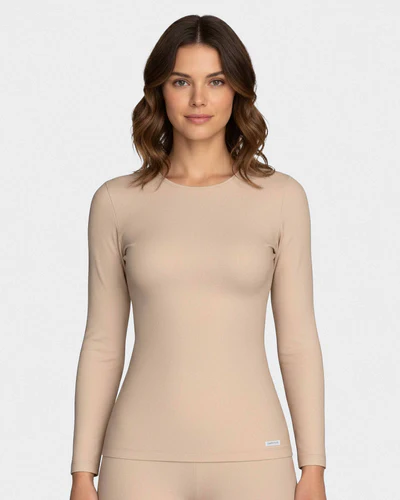 Camiseta Chica Thermo Manga Larga Cuello Redondo IMPETUS