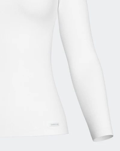 Camiseta Chica Thermo Manga Larga Cuello Pico IMPETUS