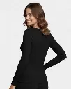 Camiseta Chica Thermo Manga Larga Cuello Pico IMPETUS