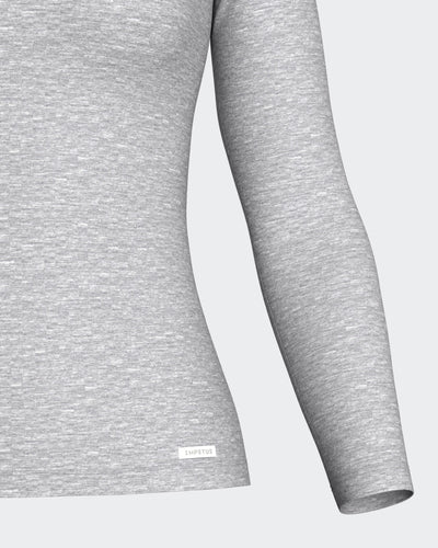 Camiseta Chica Thermo Manga Larga Cuello Pico IMPETUS