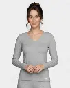 Camiseta Chica Thermo Manga Larga Cuello Pico IMPETUS