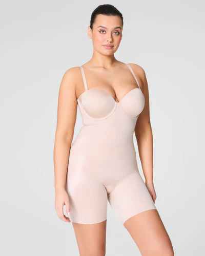 Body Moldeador Con Pierna Escote Palabra De Honor SPANX