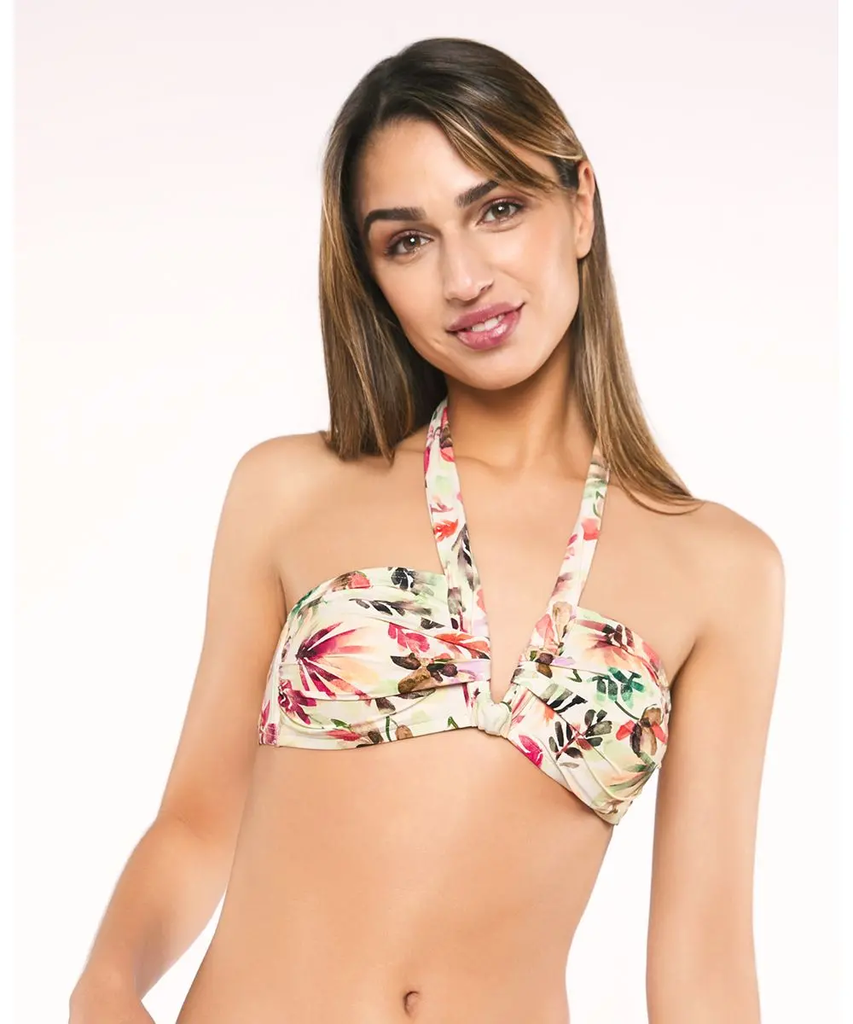 Bikini Parte De Arriba De Bando Con Foam RED POINT, Beth