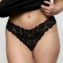 Tanga Soft Studio MARIE JO, Negro