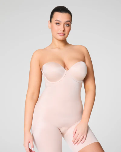 Body Moldeador Con Pierna Escote Palabra De Honor SPANX