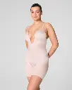 Body Moldeador Con Pierna Escote Profundo SPANX