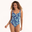 Bañador Con Cremallera ROSA FAIA Style Elouise Azul