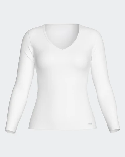 Camiseta Chica Thermo Manga Larga Cuello Pico IMPETUS