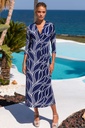 Vestido De Manga Corta Barandi